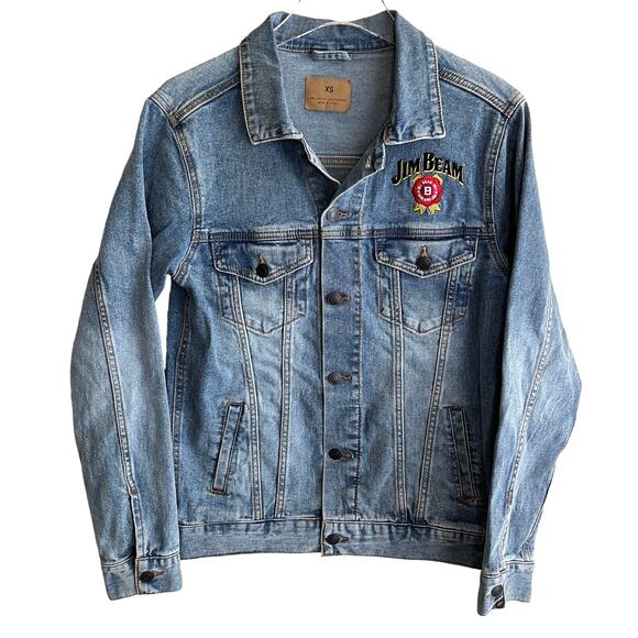 Jim Beam Women's Trucker Jacket Jean Jacket Size XS - Picture 1 of 7